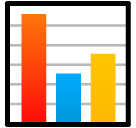 Bar Chart Emoji in SoftBank