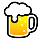 🍺 Jarra de cerveza Emoji en SoftBank