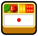 🍱 Vassoio con cibo Emoji su SoftBank