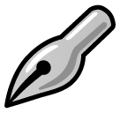 ปากกาหมึกดำ on SoftBank