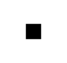 Малый черный квадрат Эмодзи в SoftBank