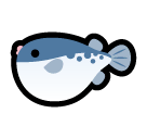 🐡 Blowfish Emoji in SoftBank