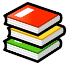 📚 Bücher Emoji auf SoftBank