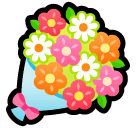 Blumenstrauß Emoji SoftBank