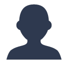 Bust in Silhouette Emoji in SoftBank