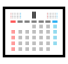 📅 Calendar Emoji in SoftBank