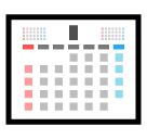 Calendário on SoftBank