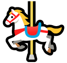 🎠 Carousel Horse Emoji in SoftBank