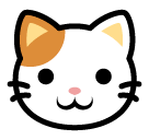 Кошачья мордочка Эмодзи в SoftBank