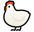Chicken Emoji in SoftBank