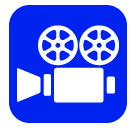 Symbole de cinéma on SoftBank