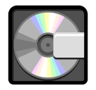 💽 Computer Disk Emoji in SoftBank