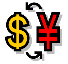 Geldwechsel Emoji SoftBank