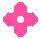 Diamond With A Dot Emoji in SoftBank