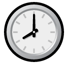 Acht Uhr Emoji SoftBank