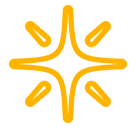 ✴️ Estrella de ocho puntas Emoji en SoftBank