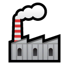 🏭 Fabrik Emoji auf SoftBank