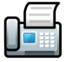 📠 Fax Emoji en SoftBank