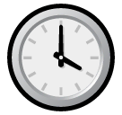 Four O’clock Emoji in SoftBank