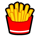 Batatas fritas Emoji SoftBank