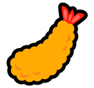 Gebratene Garnele Emoji SoftBank