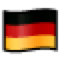जर्मनी का झंडा on SoftBank