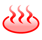 Hot Springs Emoji in SoftBank