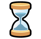 ⏳ Hourglass Not Done Emoji in SoftBank