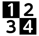 Símbolo de entrada con números Emoji SoftBank