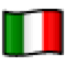 Flagge von Italien Emoji SoftBank