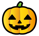 🎃 Calabaza de Halloween Emoji en SoftBank