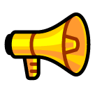 Loudspeaker Emoji in SoftBank