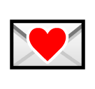 Liebesbrief Emoji SoftBank