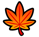 Maple Leaf Emoji in SoftBank