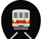 🚇 Поезд метро Эмодзи в SoftBank