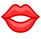 Mouth Emoji in SoftBank