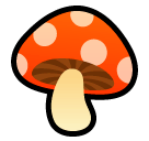 Mushroom Emoji in SoftBank