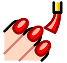 Nail Polish Emoji in SoftBank