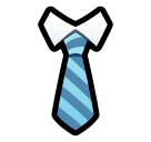 Necktie Emoji in SoftBank
