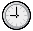 Nine O’clock Emoji in SoftBank