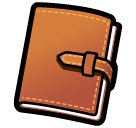 Caderno com capa decorativa Emoji SoftBank