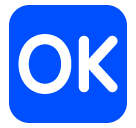🆗 OK Button Emoji in SoftBank