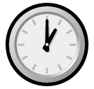 🕐 One O’clock Emoji in SoftBank