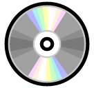 Optical Disk Emoji in SoftBank