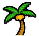 🌴 Palm Tree Emoji in SoftBank