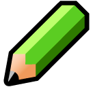 Pencil Emoji in SoftBank