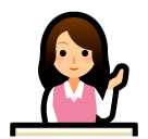 💁 Person Tipping Hand Emoji in SoftBank