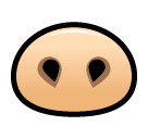 🐽 Naso di maiale Emoji su SoftBank