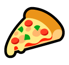 🍕 Pizza Émoji sur SoftBank
