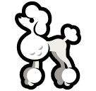 🐩 Poodle Emoji nos SoftBank